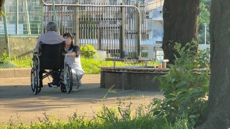 【爆乳介護士】おっとりマジメ系Hカップ介護士 激ピスオイルびちょ塗れ中出し